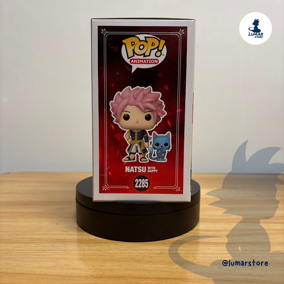 Funko POP! Animation 2285 - Natsu with Happy | Fairy Tail 100 Years Quest