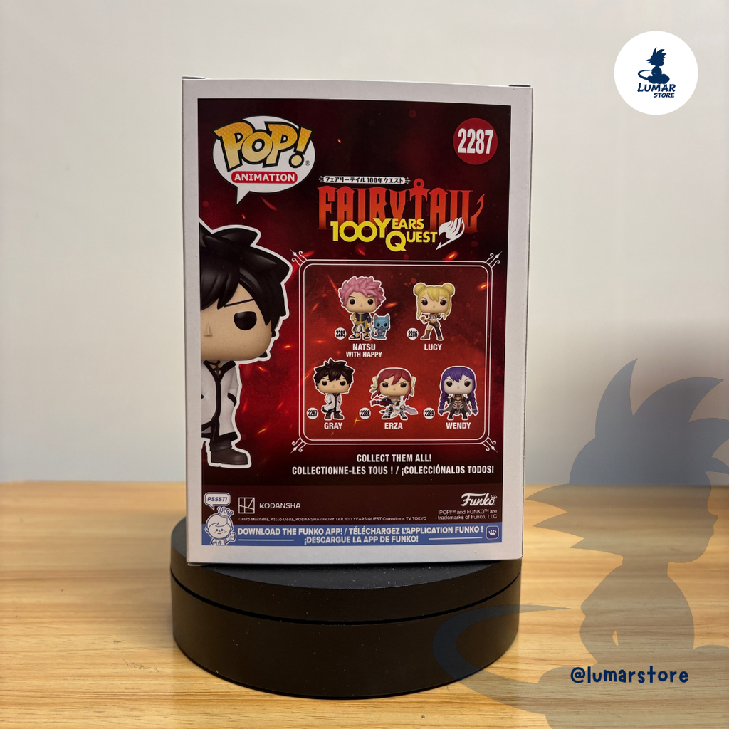 Funko POP! Animation 2287 - Gray Fullbuster | Fairy Tail 100 Years Quest