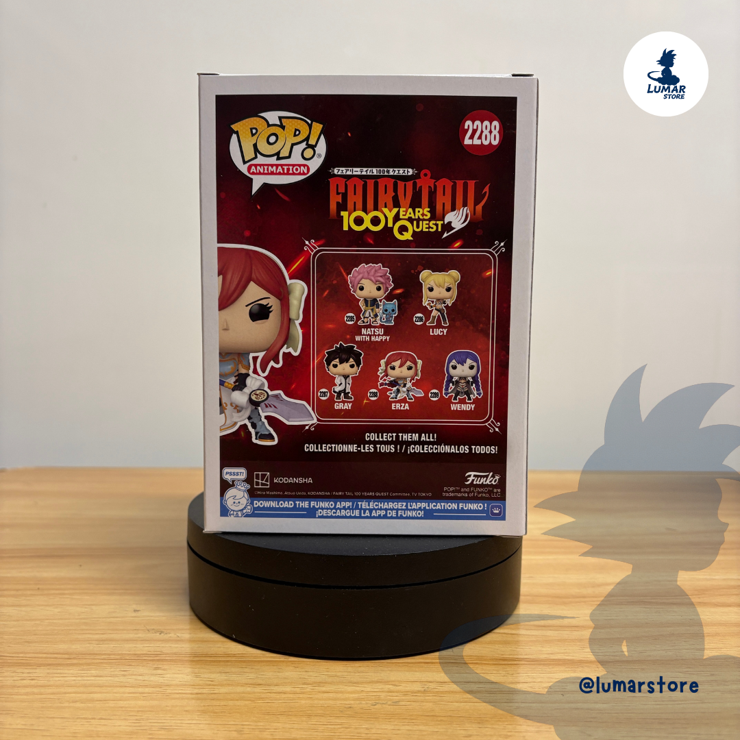Funko POP! Animation 2288 - Erza Scarlet | Fairy Tail 100 Years Quest