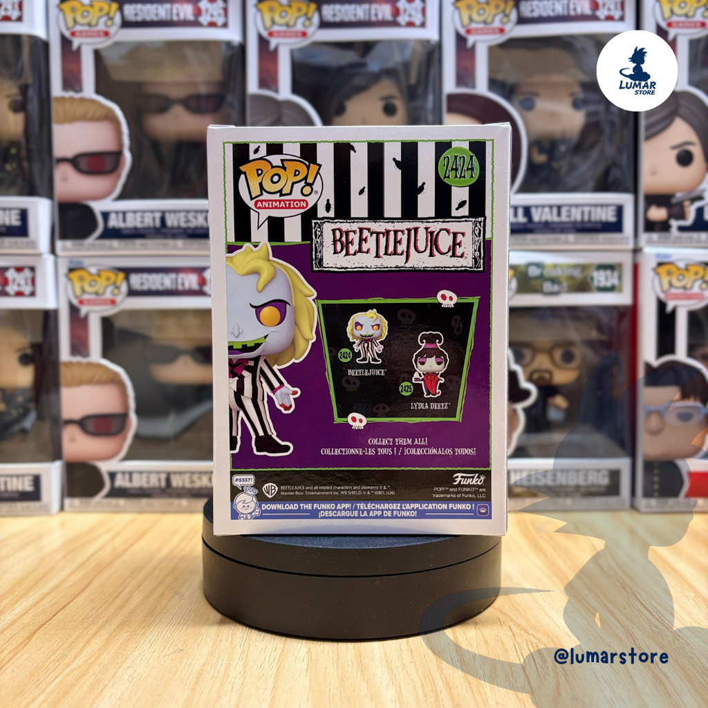 Funko POP! Animation #2424: Beetlejuice (Beetlejuice Animated Series)