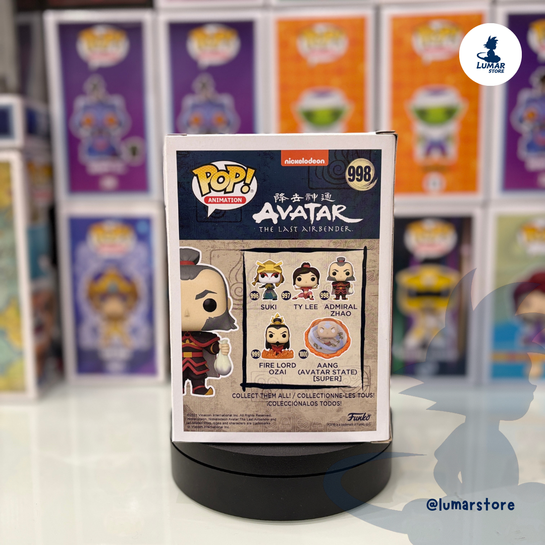 Funko POP! Animation 998 - Admiral Zhao | Avatar The Last Airbender