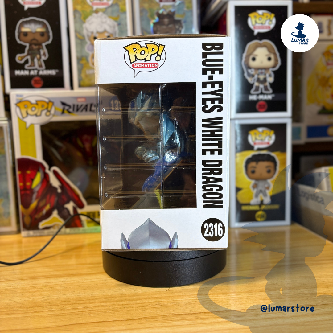 Funko POP! Animation: Yu-Gi-Oh! - Blue-Eyes White Dragon Premium (2316)