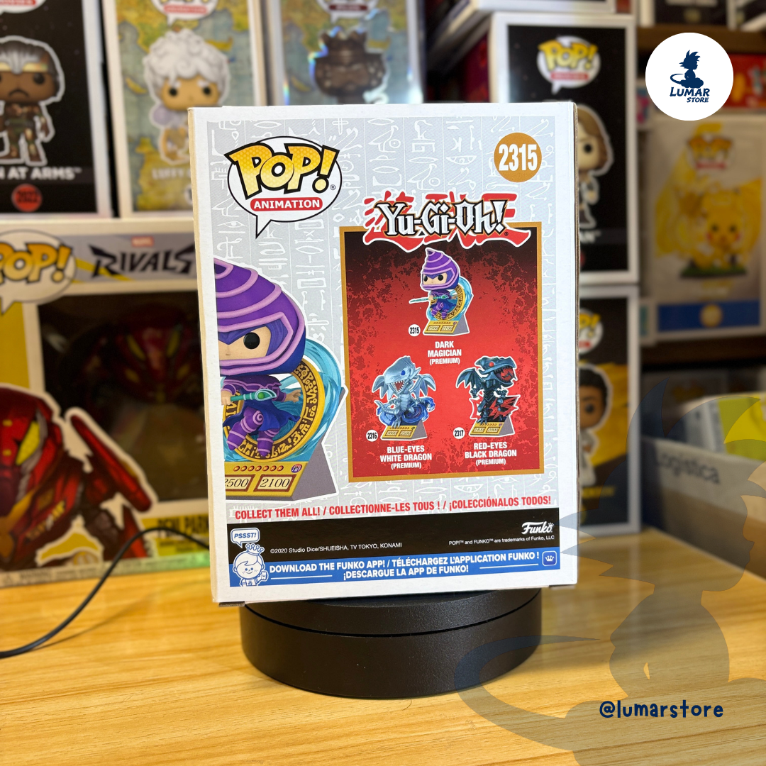 Funko POP! Animation: Yu-Gi-Oh! - Dark Magician Premium (2315)
