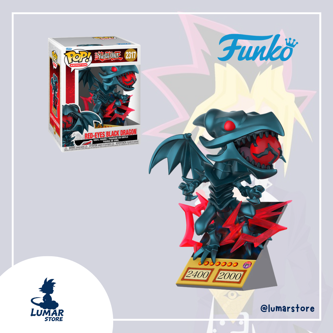 Funko POP! Animation: Yu-Gi-Oh! - Red-Eyes Black Dragon Premium (2317)