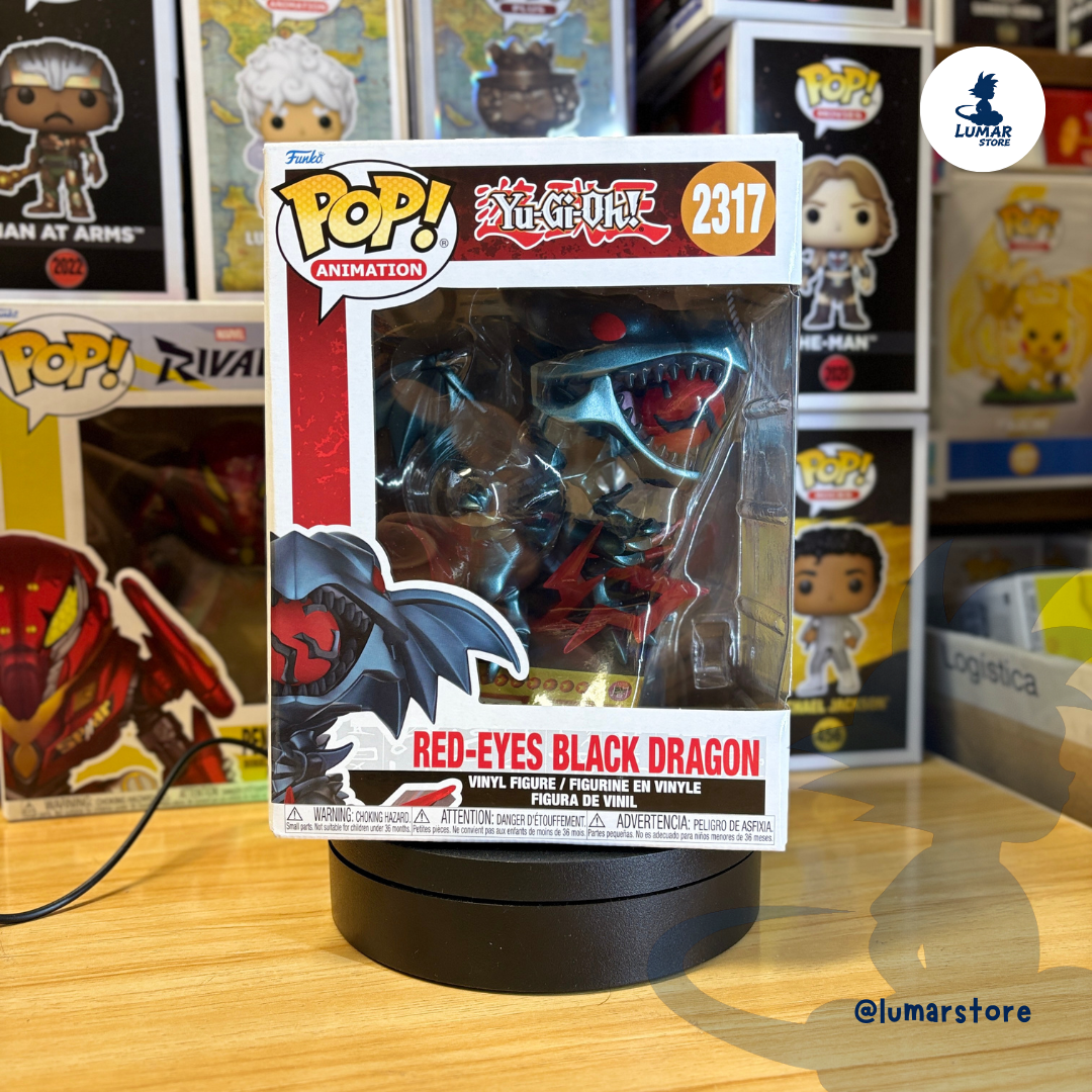 Funko POP! Animation: Yu-Gi-Oh! - Red-Eyes Black Dragon Premium (2317)
