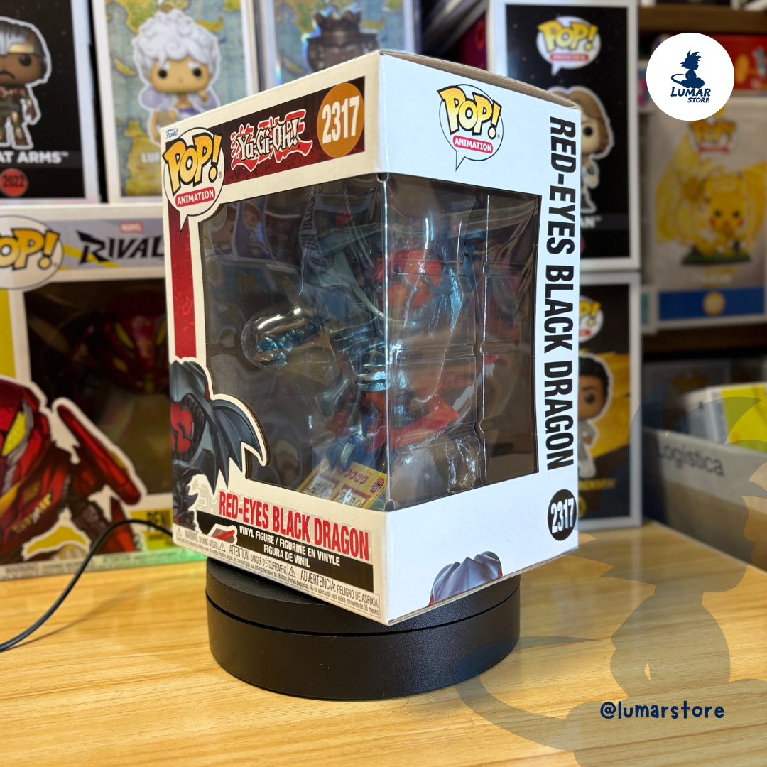 Funko POP! Animation: Yu-Gi-Oh! - Red-Eyes Black Dragon Premium (2317)