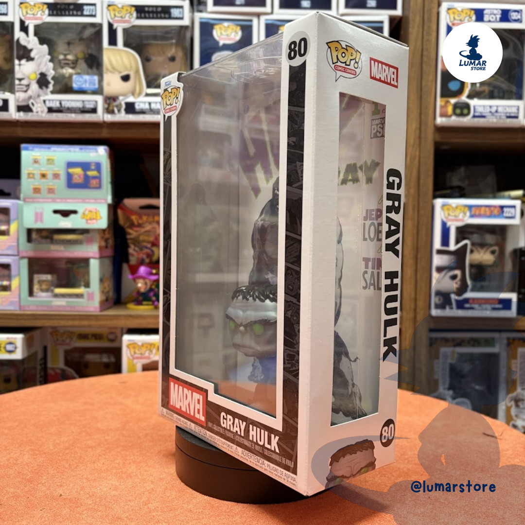 Funko POP! Comic Covers #80 Marvel – Gray Hulk (Hulk Gris) Jeph Loeb & Tim Sale
