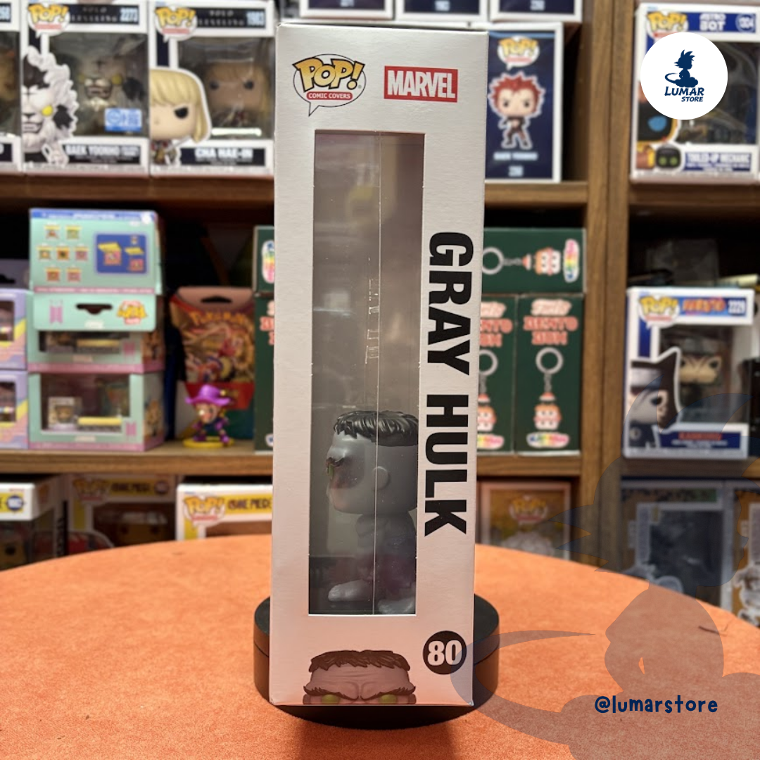 Funko POP! Comic Covers #80 Marvel – Gray Hulk (Hulk Gris) Jeph Loeb & Tim Sale