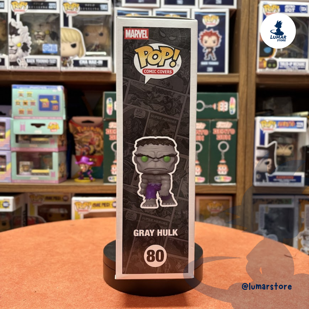 Funko POP! Comic Covers #80 Marvel – Gray Hulk (Hulk Gris) Jeph Loeb & Tim Sale