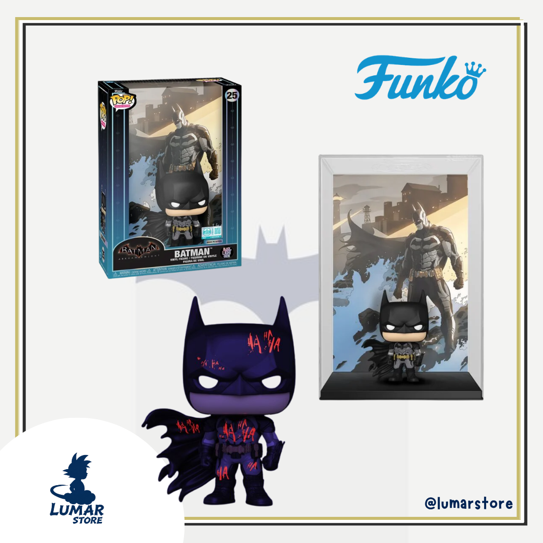 Funko POP! Cover #25 – Batman (Arkham Knight) Black Light Glow Limited Edition 9500 Pcs