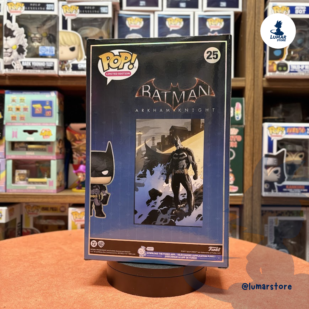 Funko POP! Cover #25 – Batman (Arkham Knight) Black Light Glow Limited Edition 9500 Pcs