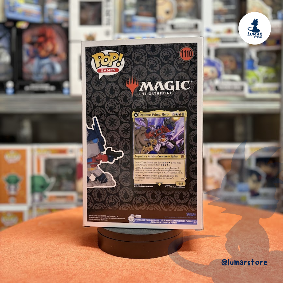 Funko POP! Covers Games #1110 Magic: The Gathering – Optimus Prime