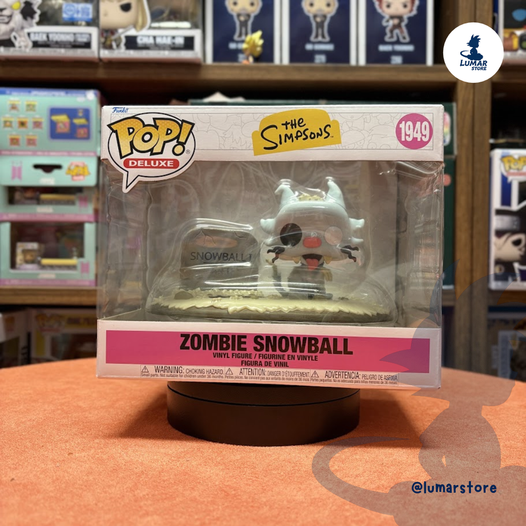 Funko POP! Deluxe #1949 The Simpsons – Zombie Snowball (Treehouse of Horror)