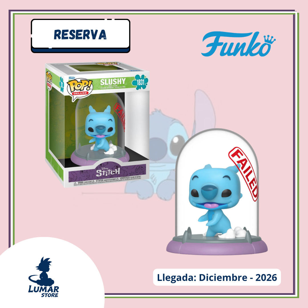 Funko POP! Deluxe: Lilo & Stitch - Slushy en Cúpula "Failed" #1831 [PREVENTA]