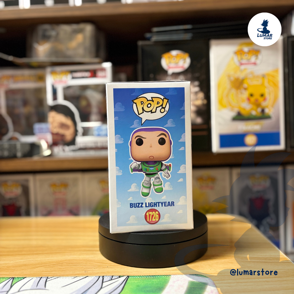 Funko POP! Disney 1726 - Buzz Lightyear [Exclusivo Glow in the Dark] | Toy Story