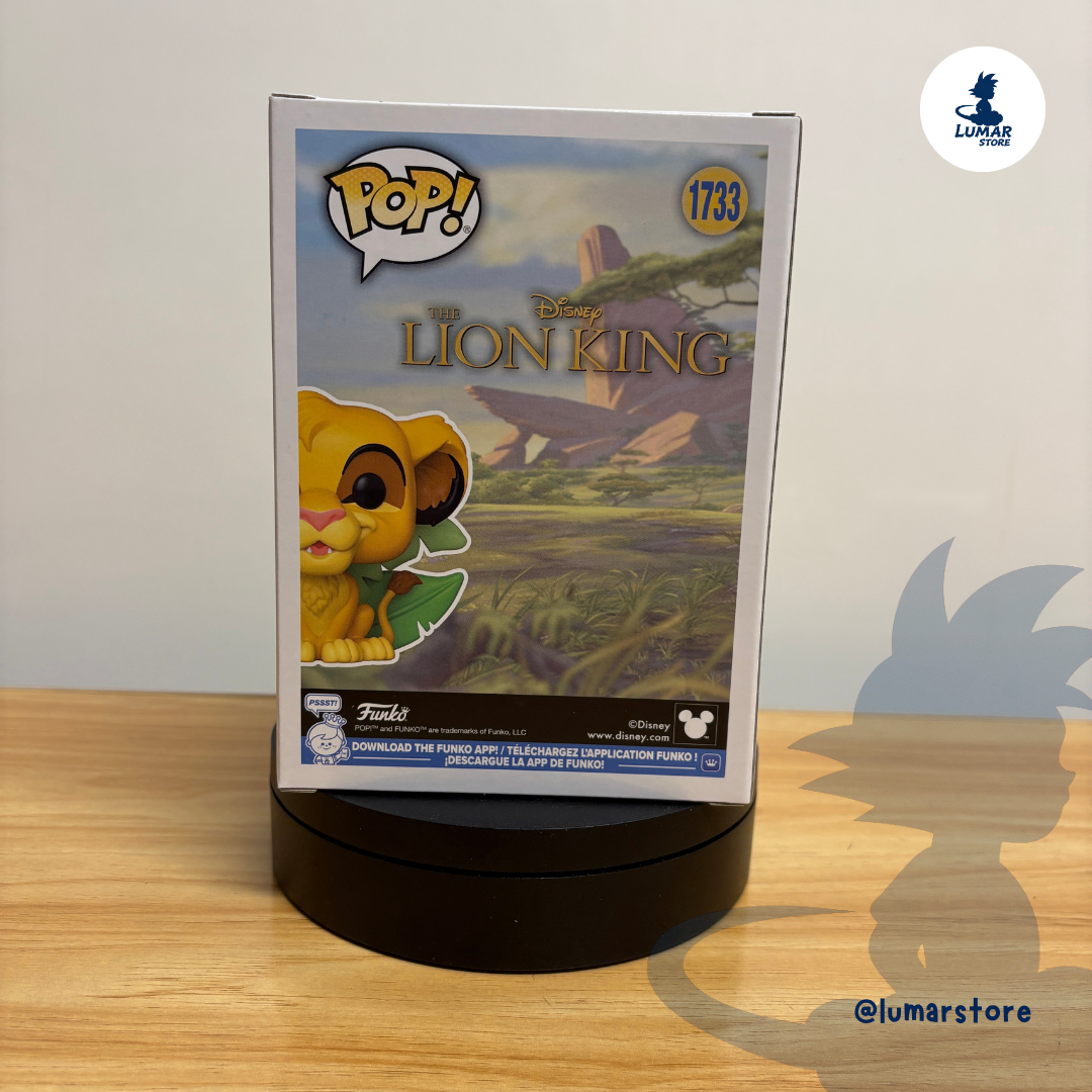 Funko POP! Disney 1733 - Simba | El Rey León