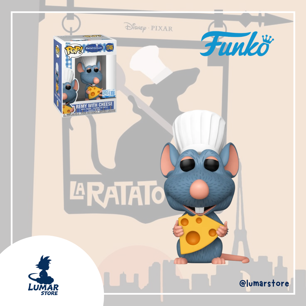 Funko POP! Disney 1746 - Remy with Cheese | Ratatouille