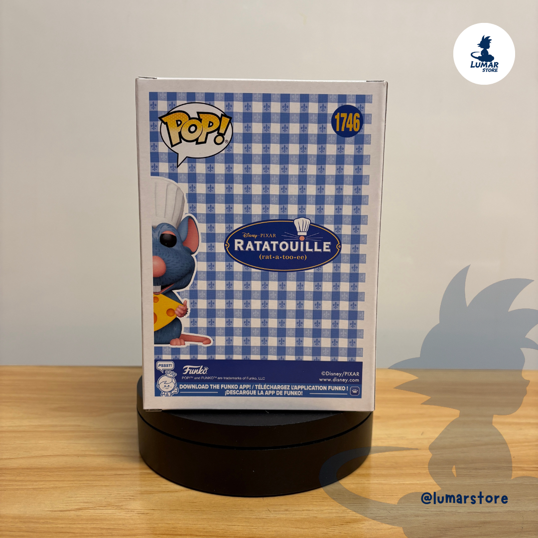 Funko POP! Disney 1746 - Remy with Cheese | Ratatouille