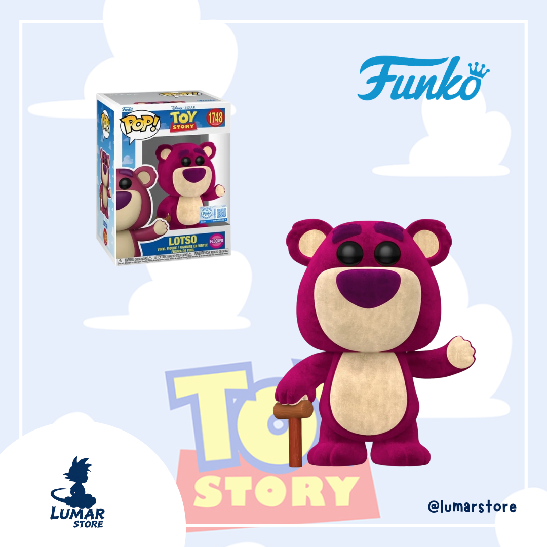 Funko POP! Disney 1748 - Lotso (Flocked Special Edition) | Toy Story