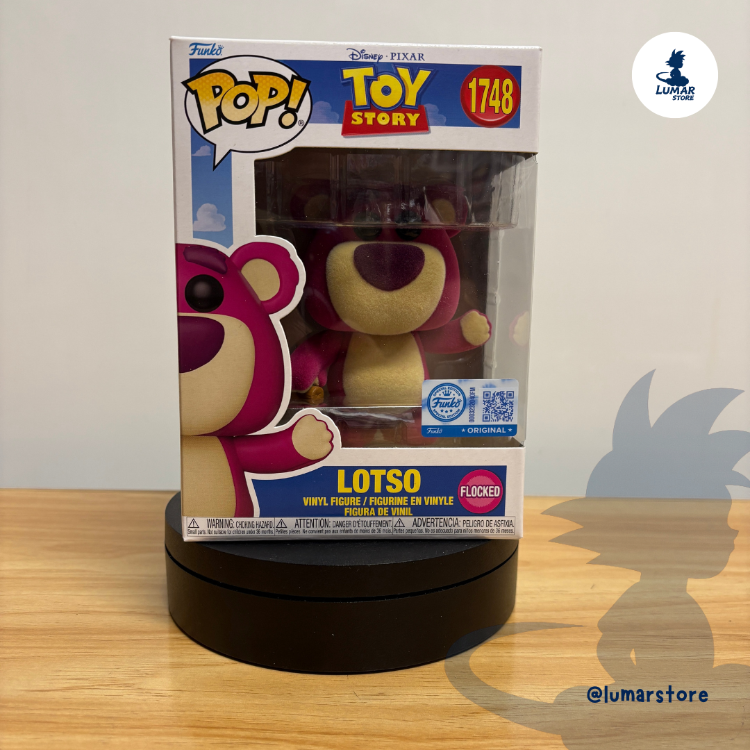 Funko POP! Disney 1748 - Lotso (Flocked Special Edition) | Toy Story