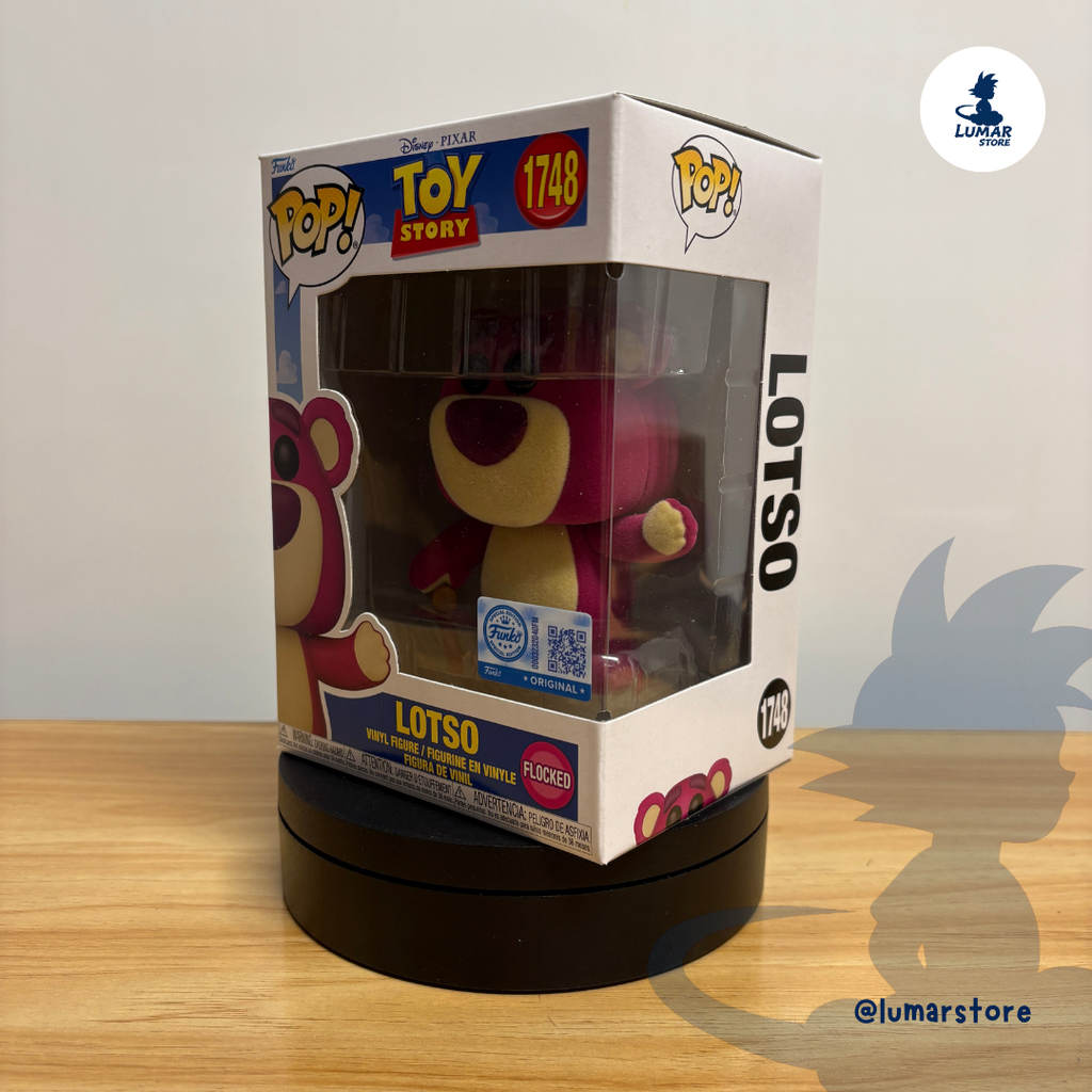 Funko POP! Disney 1748 - Lotso (Flocked Special Edition) | Toy Story