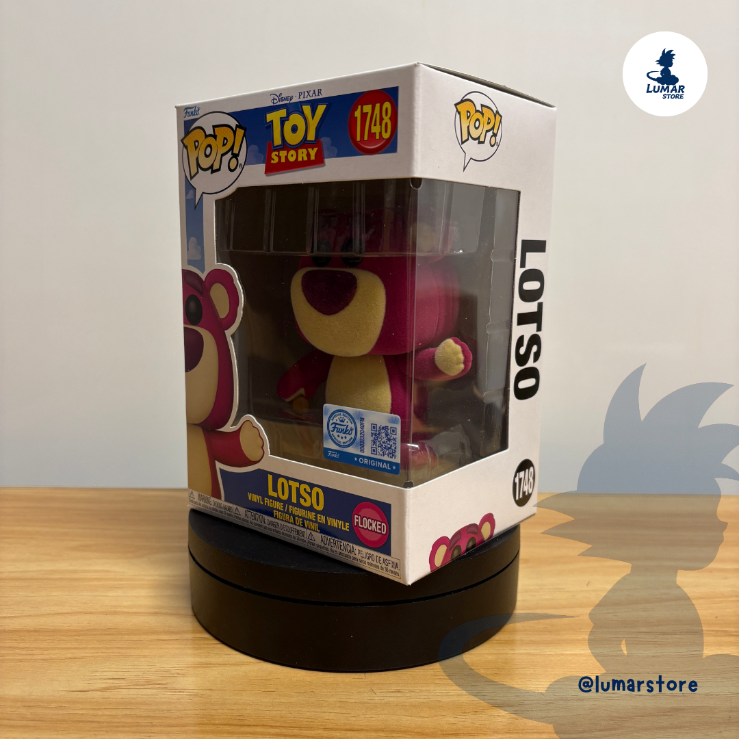 Funko POP! Disney 1748 - Lotso (Flocked Special Edition) | Toy Story