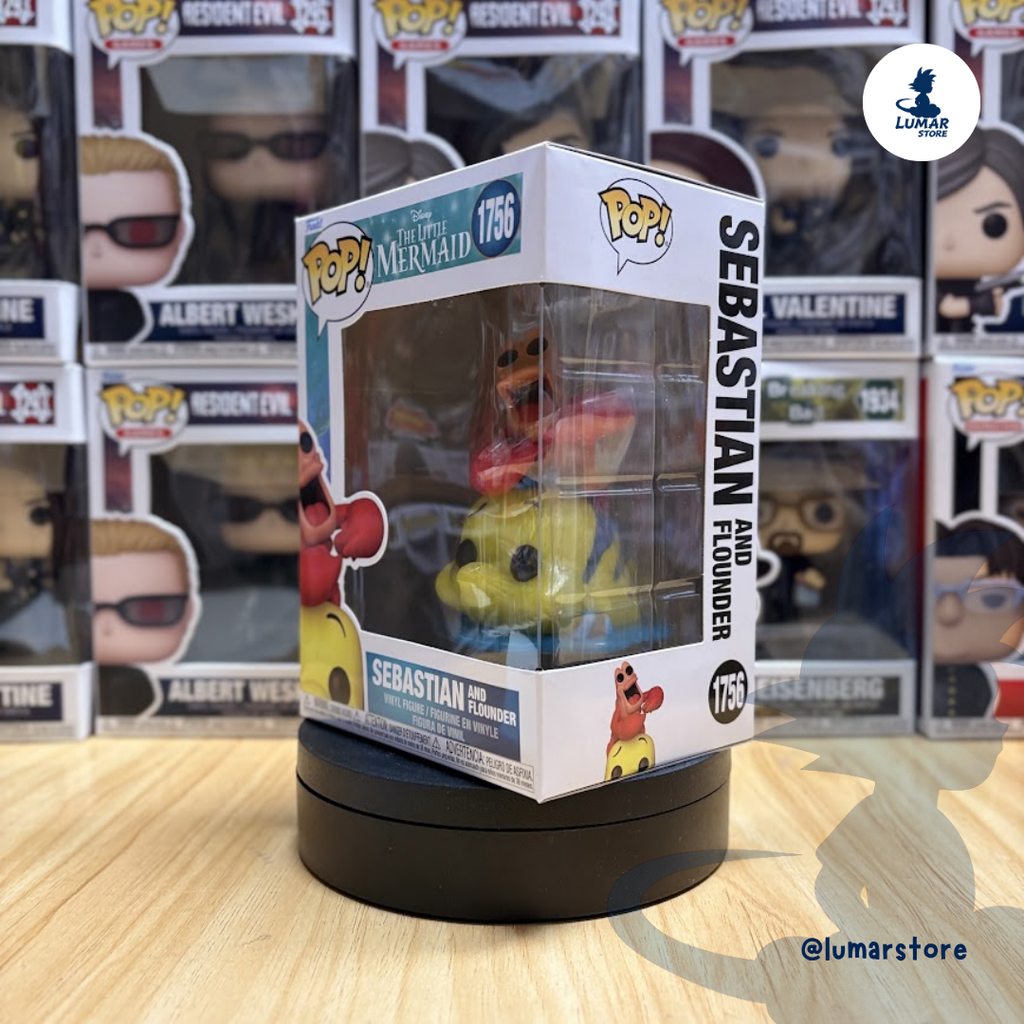 Funko POP! Disney #1756: Sebastian and Flounder (La Sirenita)