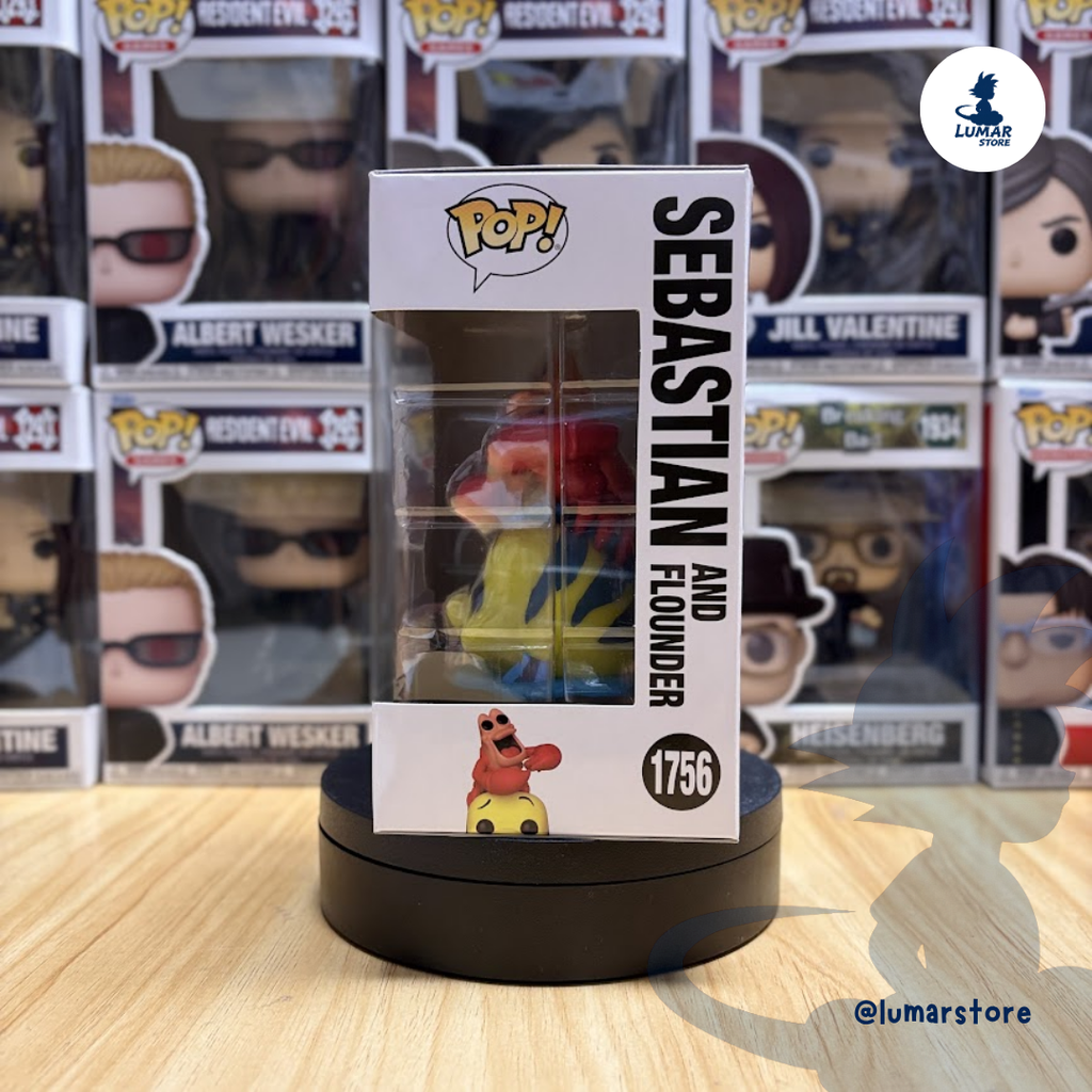 Funko POP! Disney #1756: Sebastian and Flounder (La Sirenita)