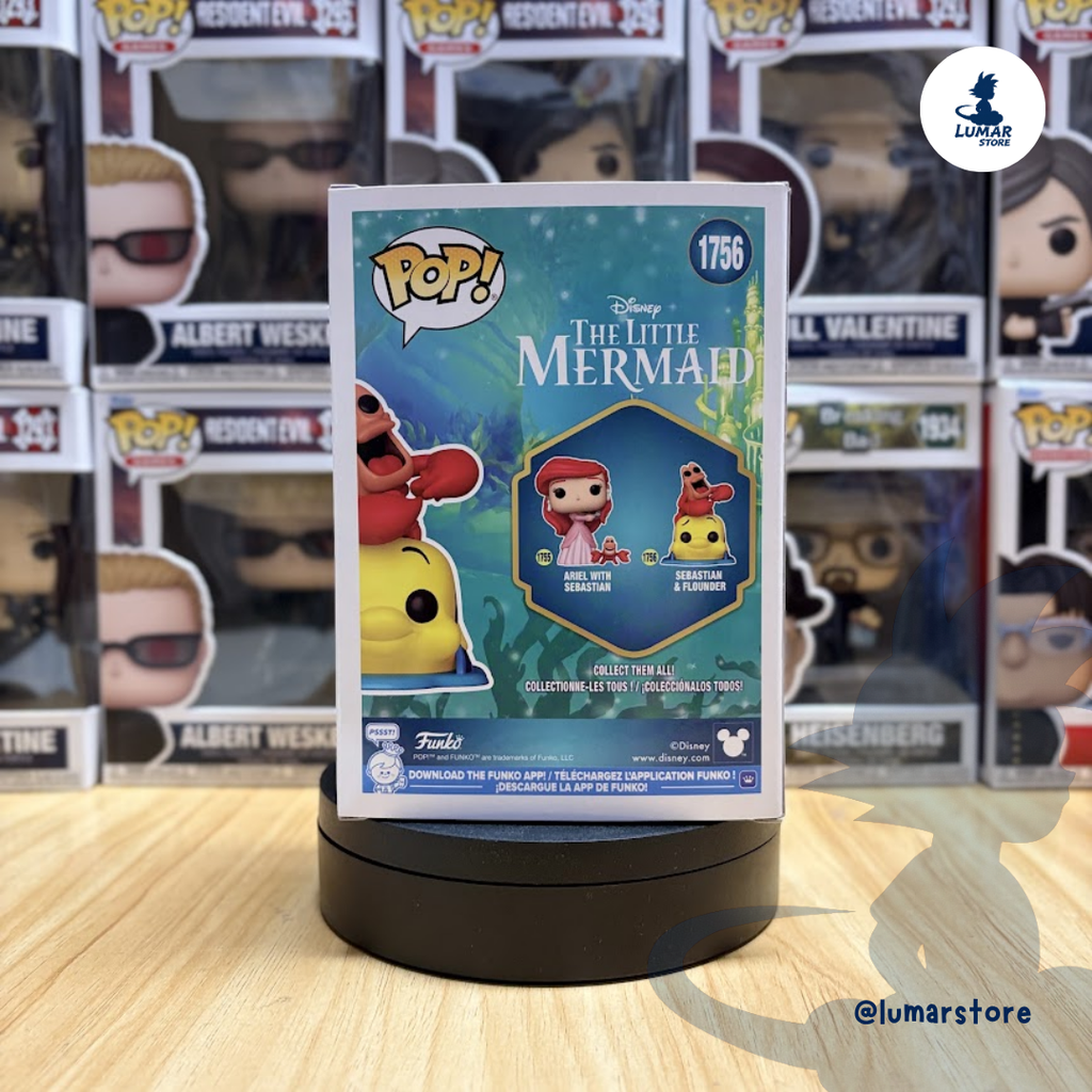 Funko POP! Disney #1756: Sebastian and Flounder (La Sirenita)