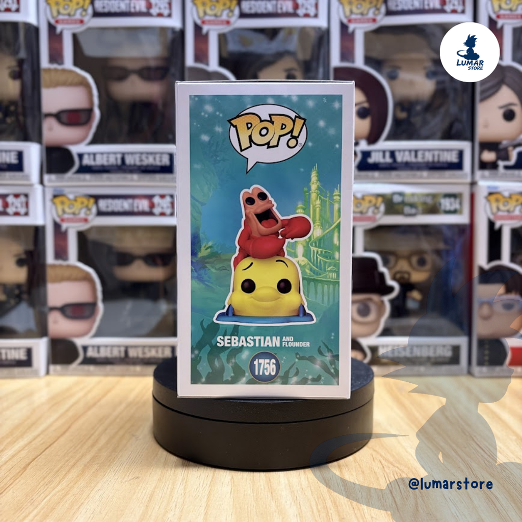 Funko POP! Disney #1756: Sebastian and Flounder (La Sirenita)