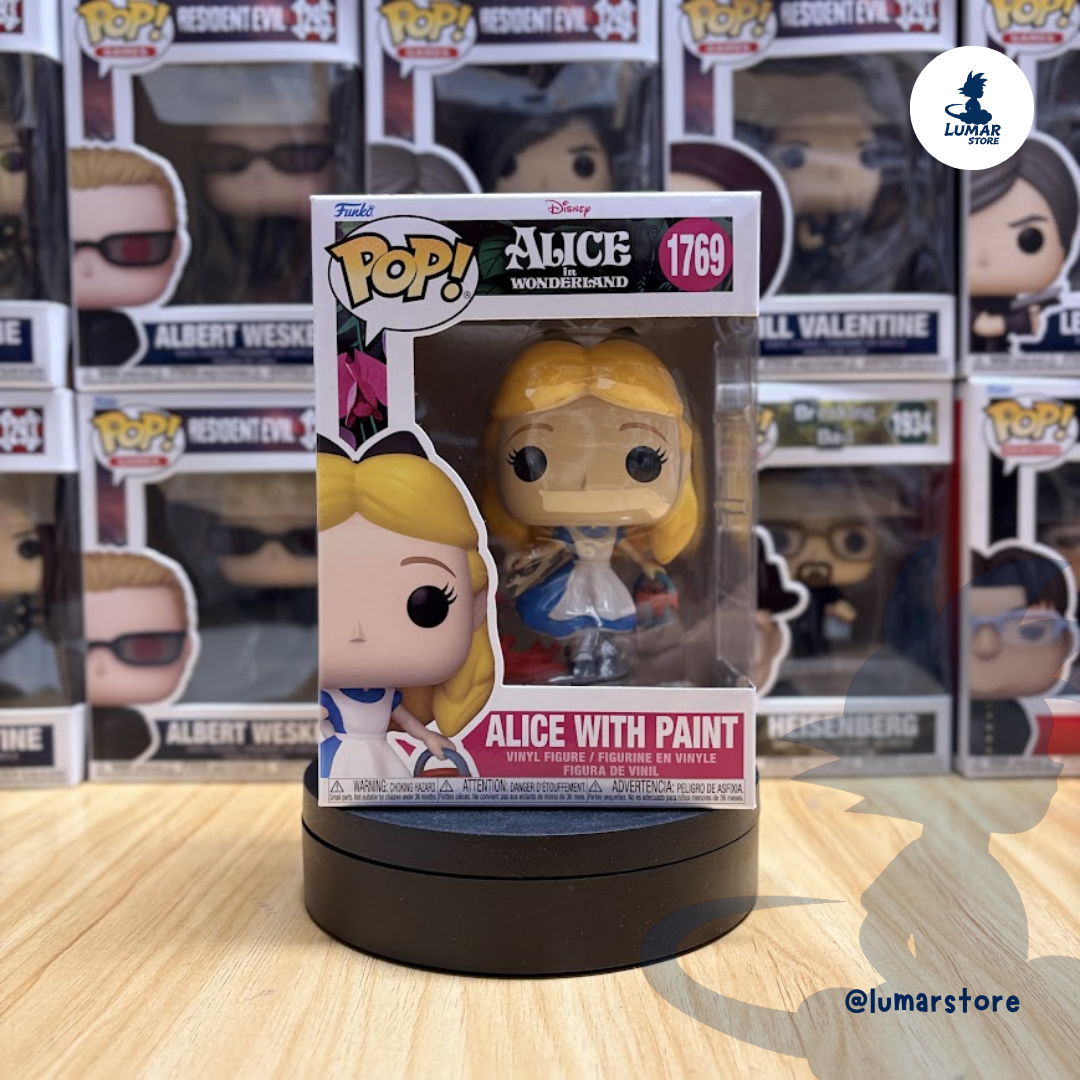 Funko POP! Disney #1769: Alice with Paint (Alicia en el País de las Maravillas)