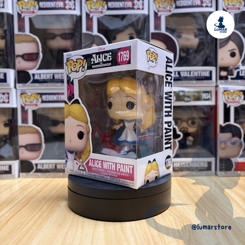 Funko POP! Disney #1769: Alice with Paint (Alicia en el País de las Maravillas)