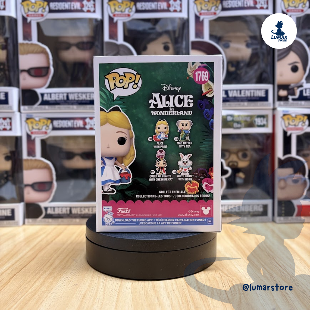 Funko POP! Disney #1769: Alice with Paint (Alicia en el País de las Maravillas)