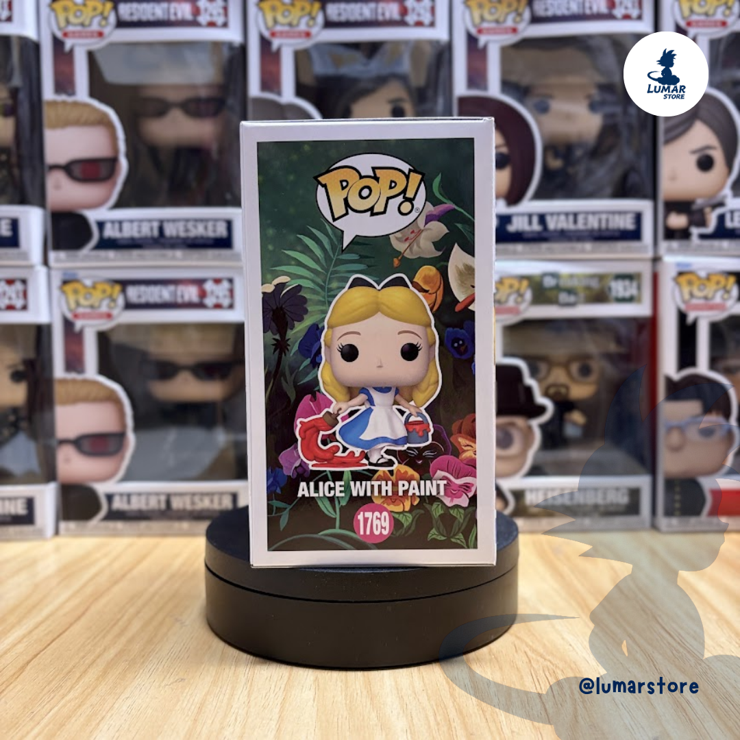Funko POP! Disney #1769: Alice with Paint (Alicia en el País de las Maravillas)