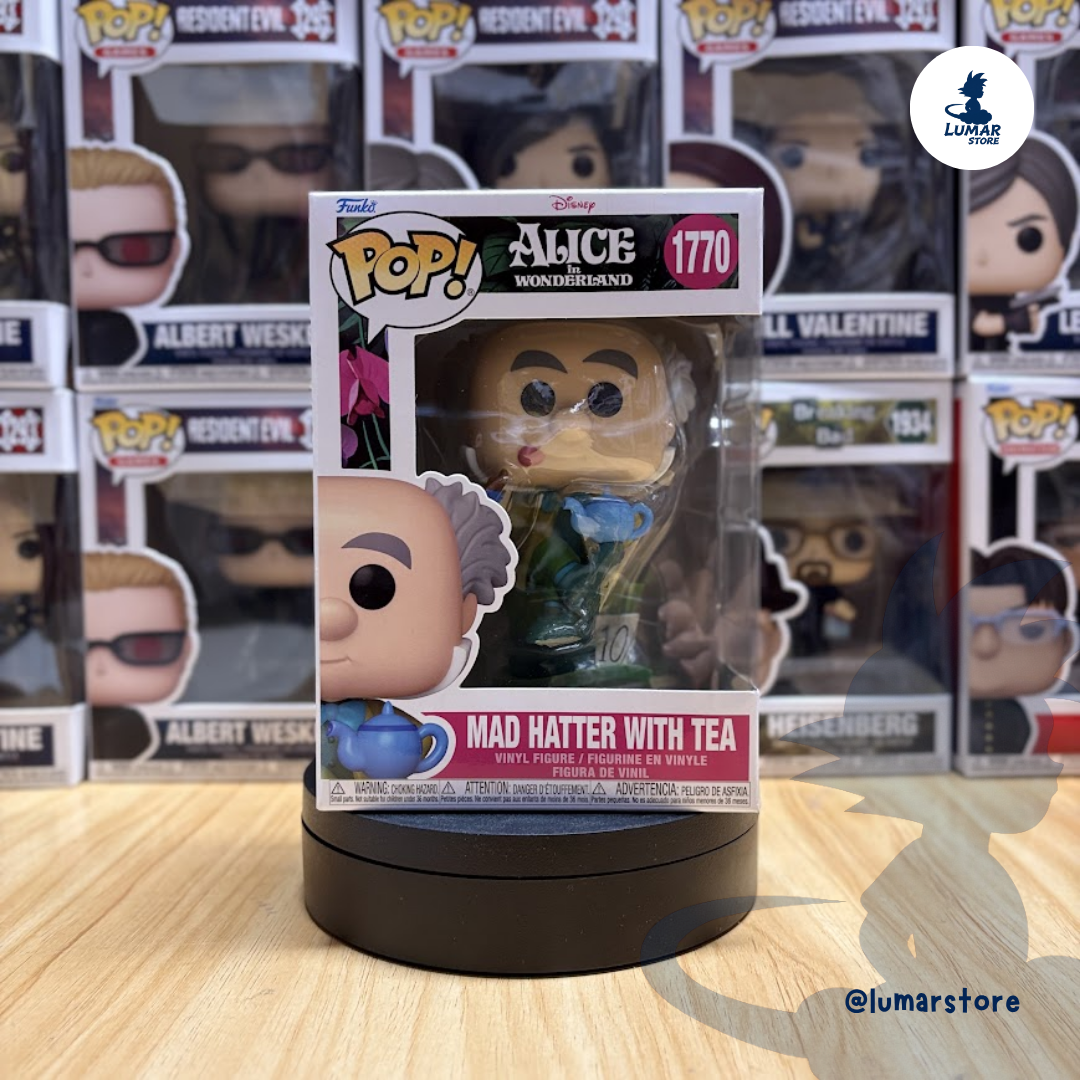 Funko POP! Disney #1770: Mad Hatter with Tea (Alicia en el País de las Maravillas)