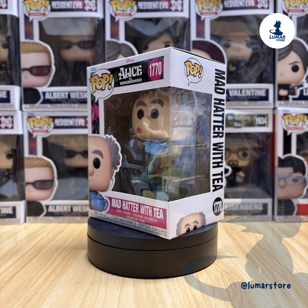 Funko POP! Disney #1770: Mad Hatter with Tea (Alicia en el País de las Maravillas)