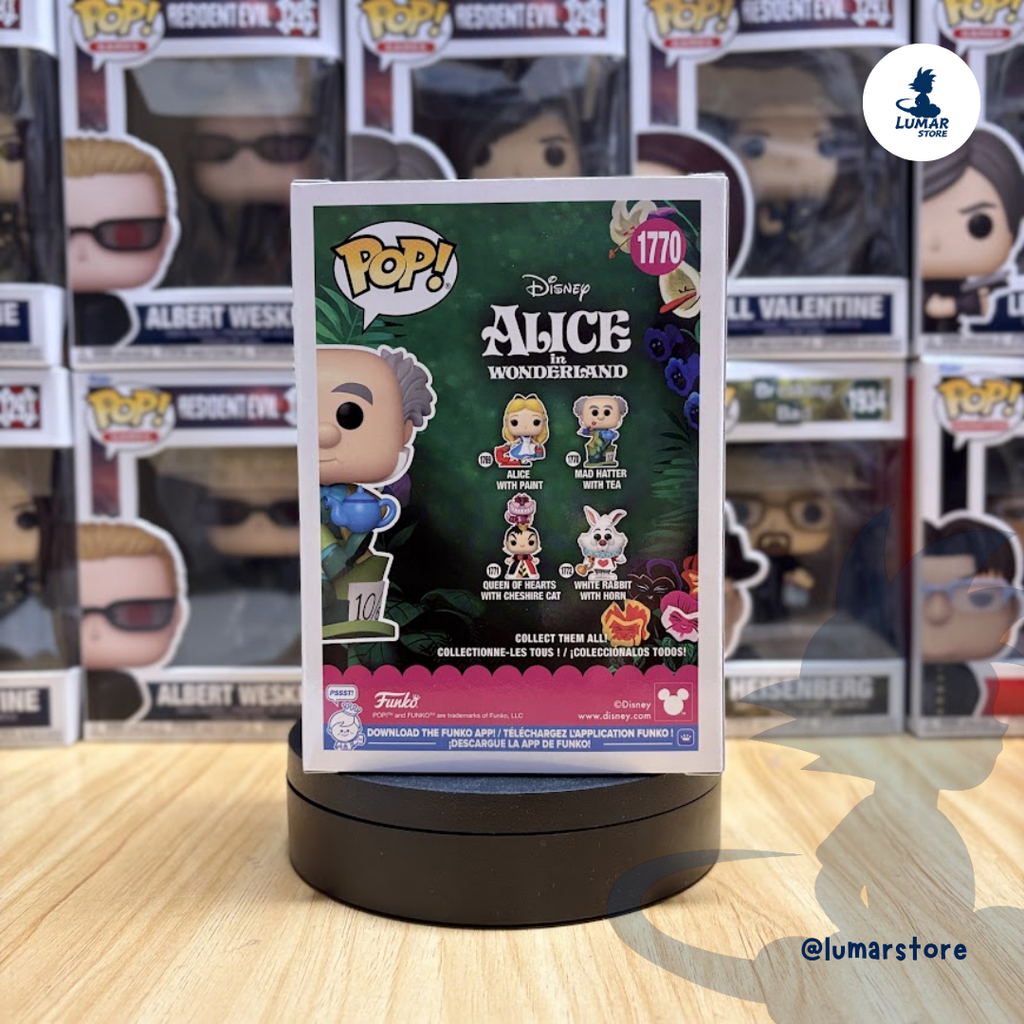 Funko POP! Disney #1770: Mad Hatter with Tea (Alicia en el País de las Maravillas)
