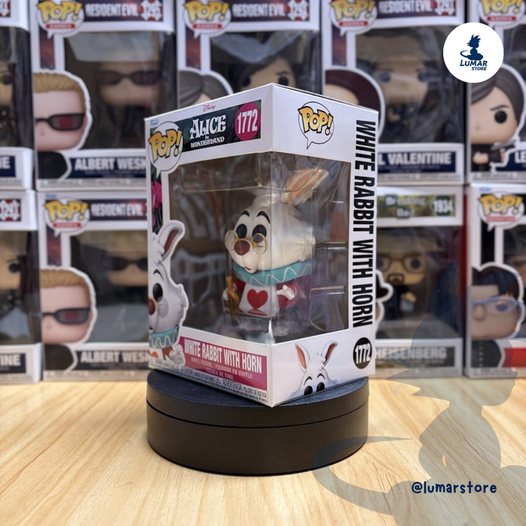 Funko POP! Disney #1772: White Rabbit with Horn (Alicia en el País de las Maravillas)