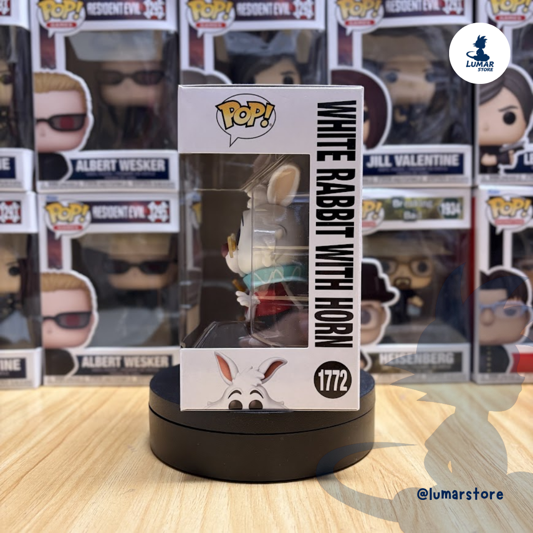 Funko POP! Disney #1772: White Rabbit with Horn (Alicia en el País de las Maravillas)