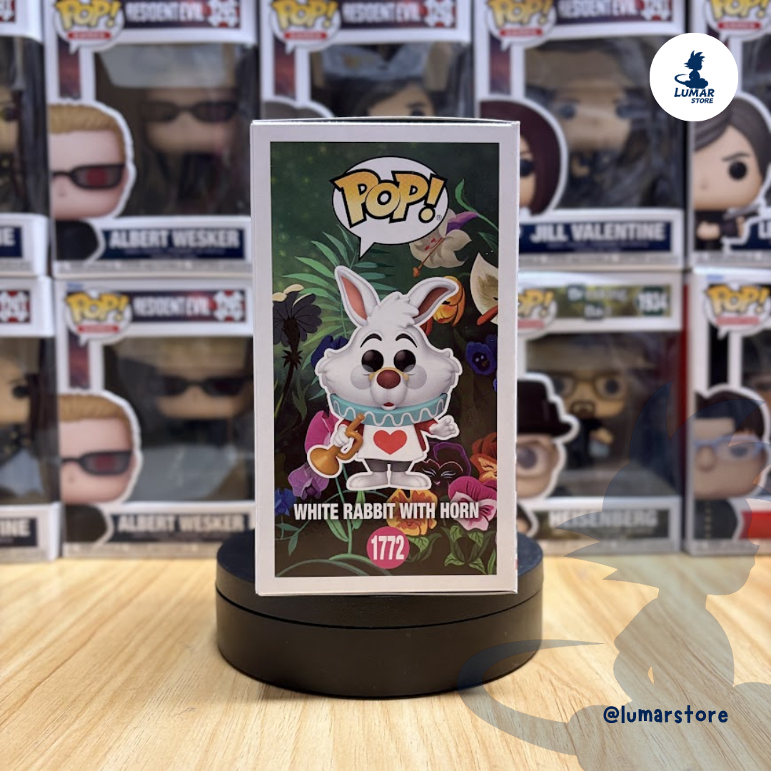 Funko POP! Disney #1772: White Rabbit with Horn (Alicia en el País de las Maravillas)