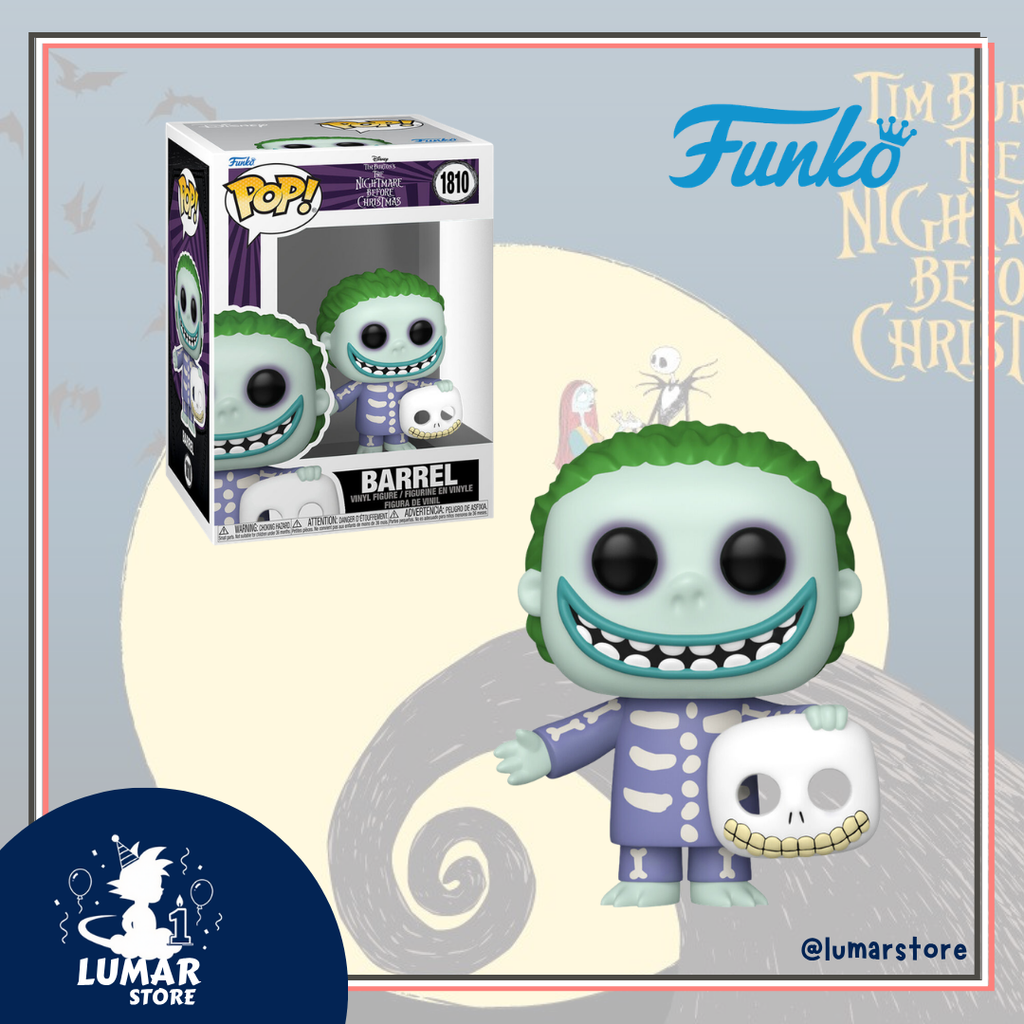 Funko POP! Disney #1810 Pesadilla antes de Navidad – Barrel 9cm