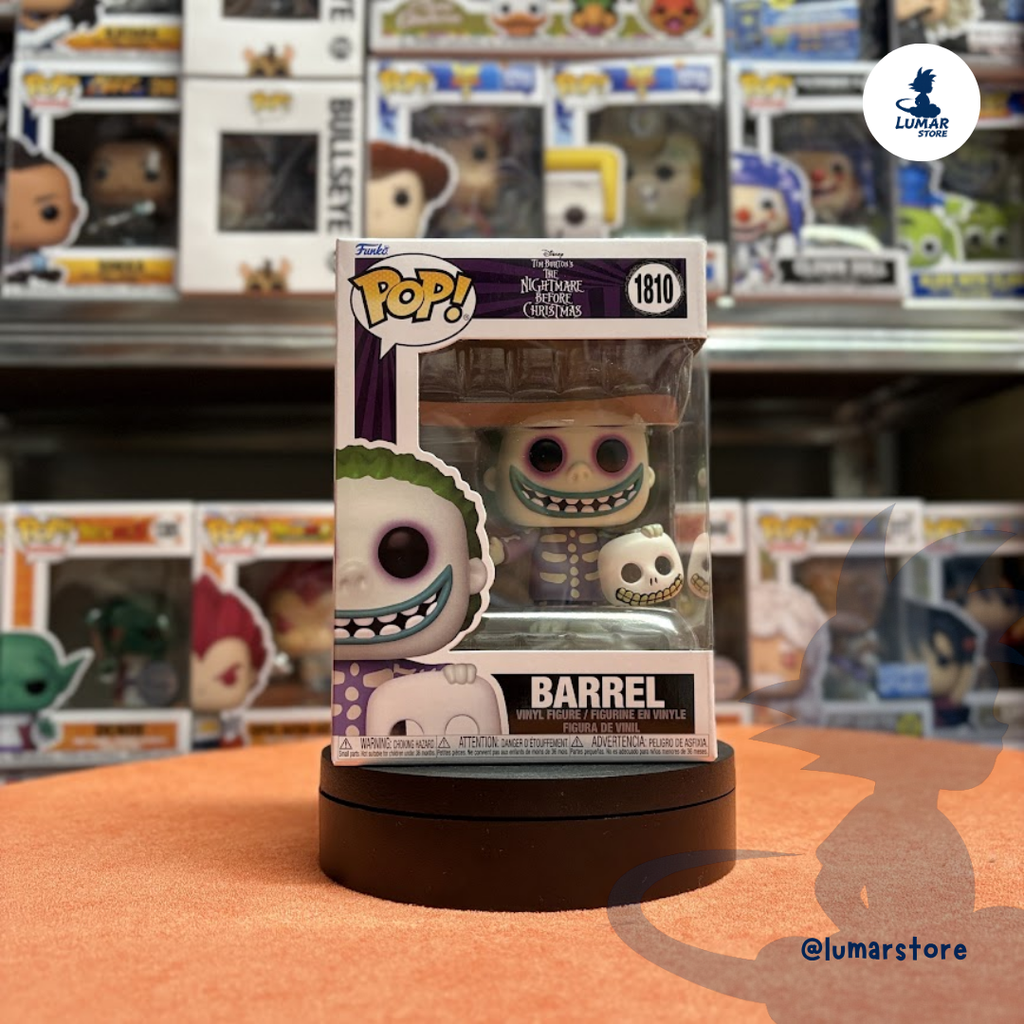 Funko POP! Disney #1810 Pesadilla antes de Navidad – Barrel 9cm