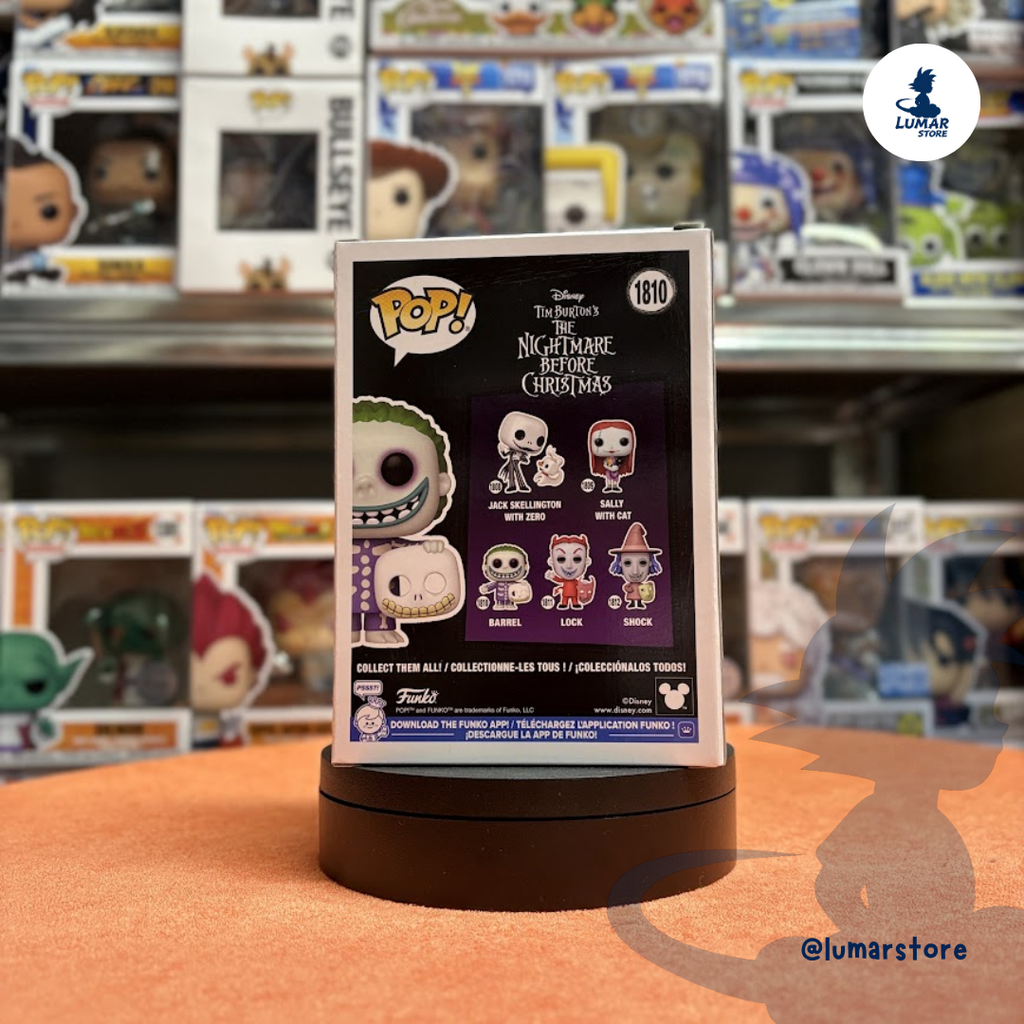 Funko POP! Disney #1810 Pesadilla antes de Navidad – Barrel 9cm