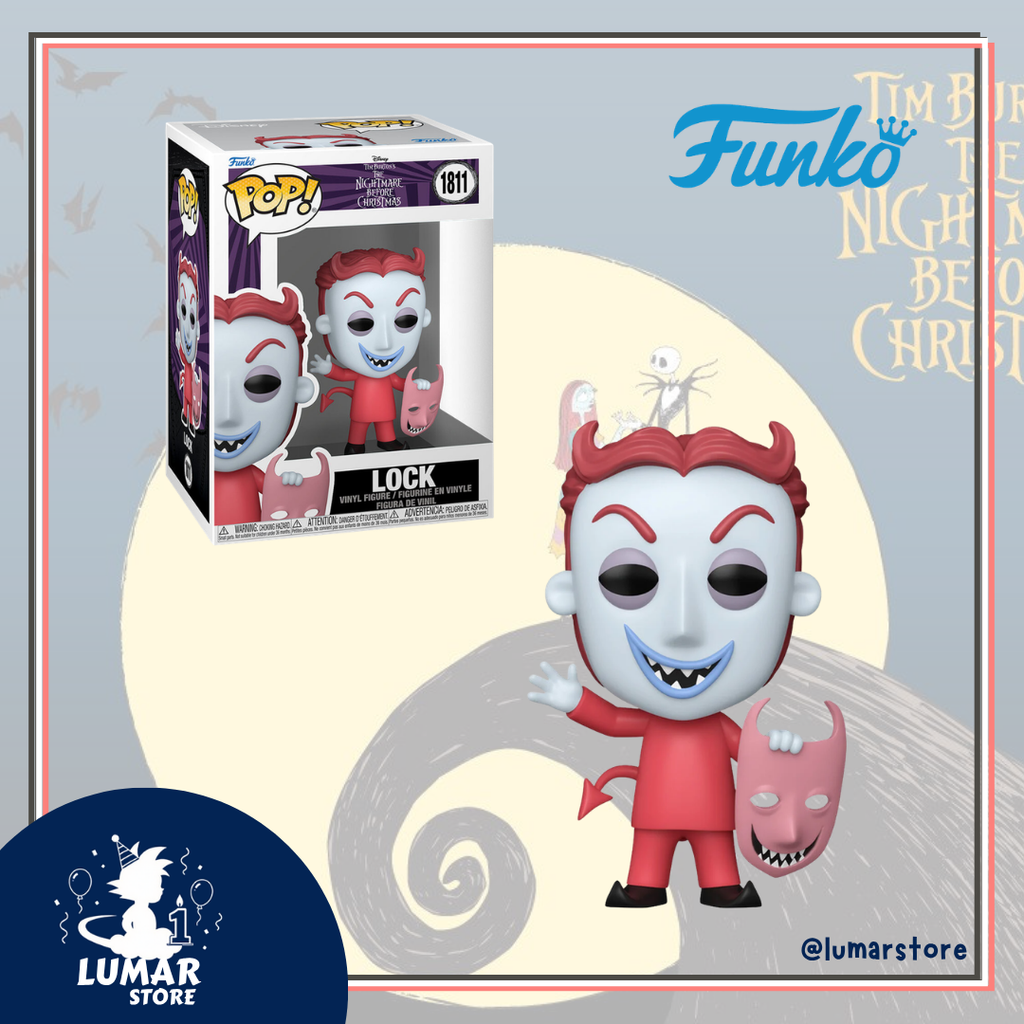 Funko POP! Disney #1811 Pesadilla antes de Navidad – Lock 9cm