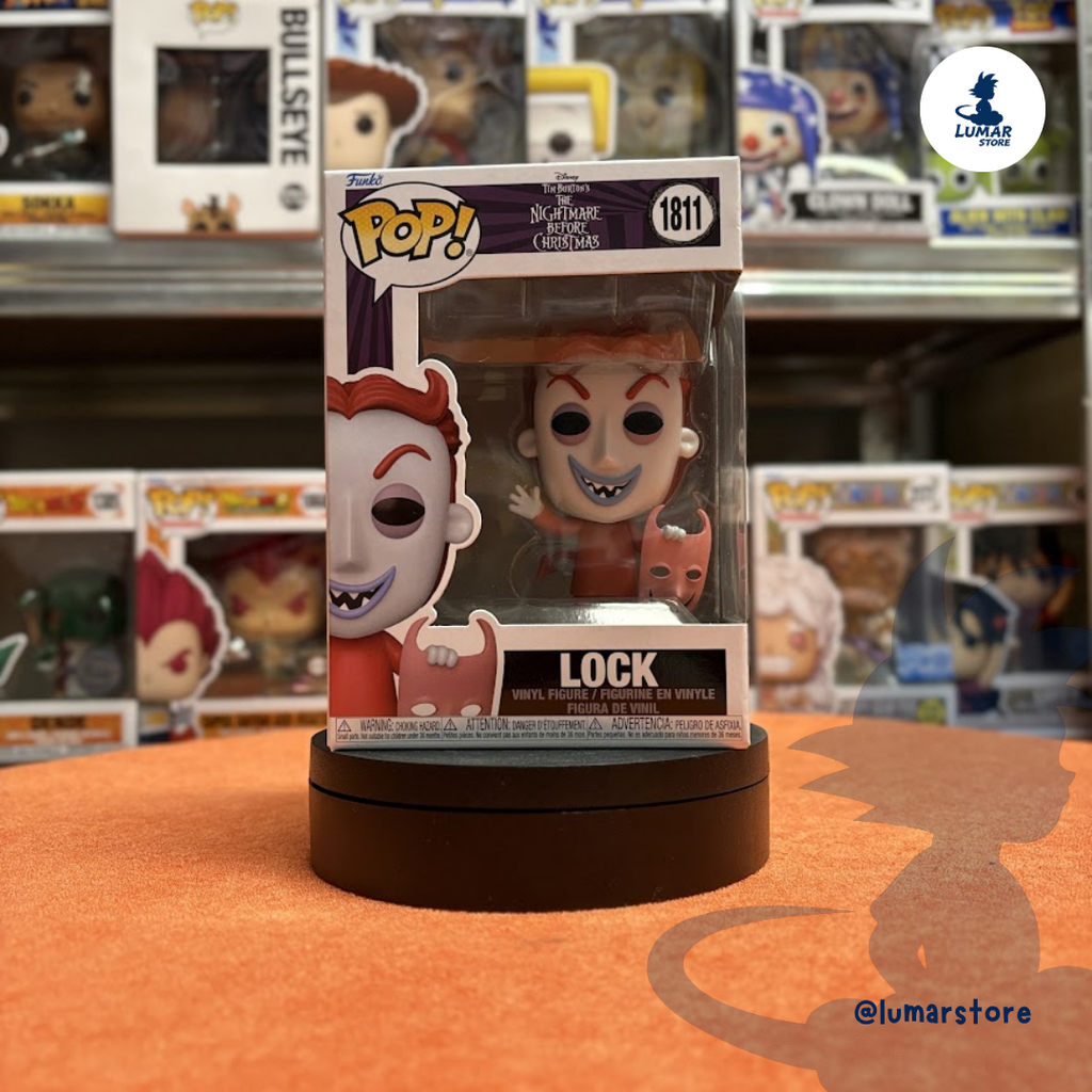 Funko POP! Disney #1811 Pesadilla antes de Navidad – Lock 9cm