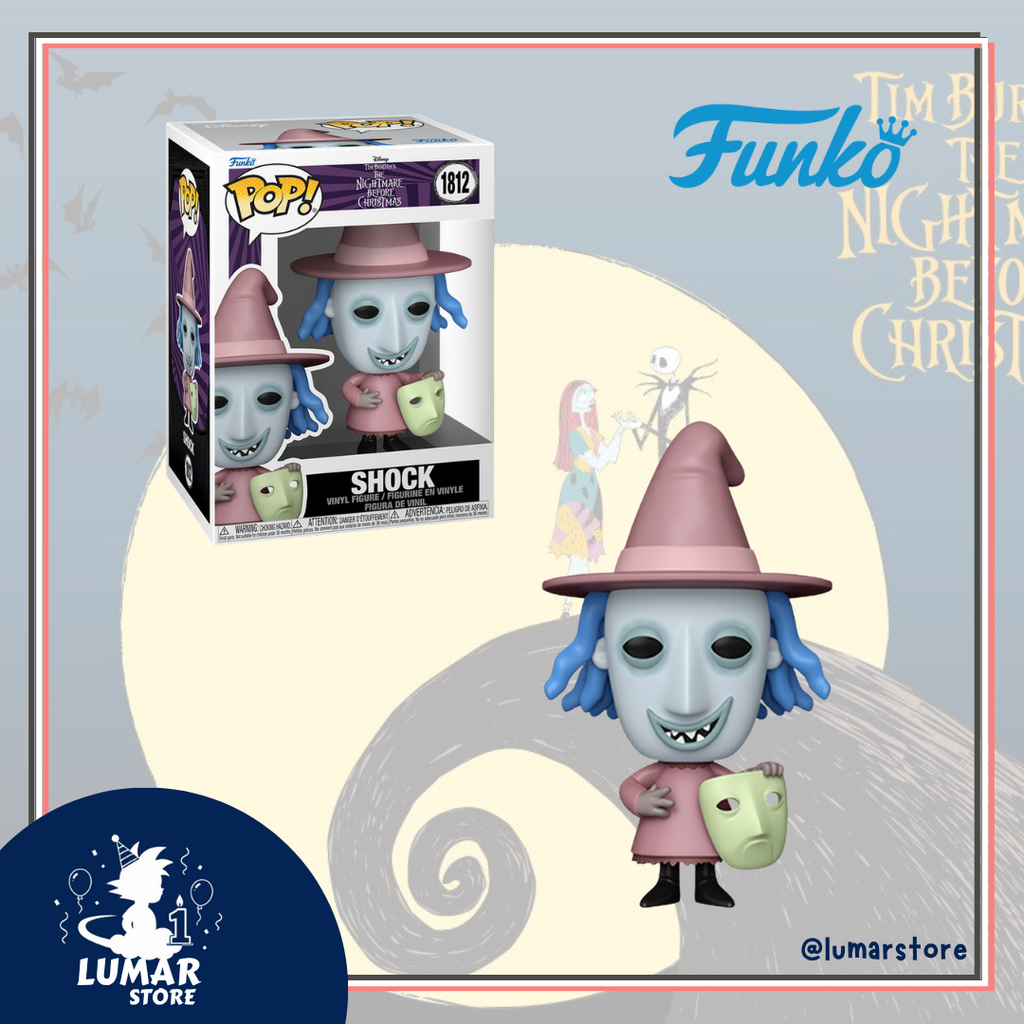 Funko POP! Disney #1812 Pesadilla antes de Navidad – Shock 9cm