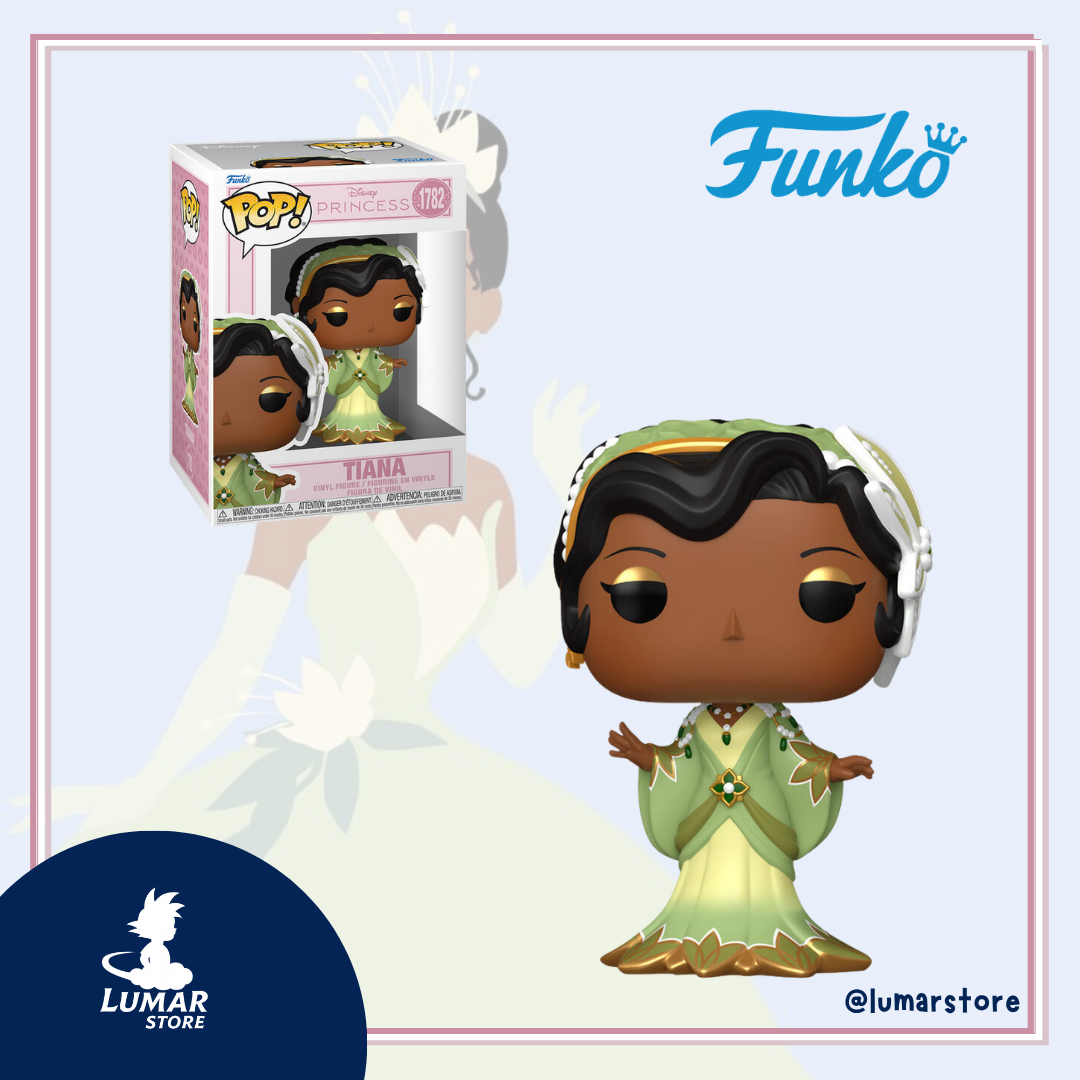 Funko POP! Disney Princess #1782 – Tiana (Tiana y el Sapo) 9cm