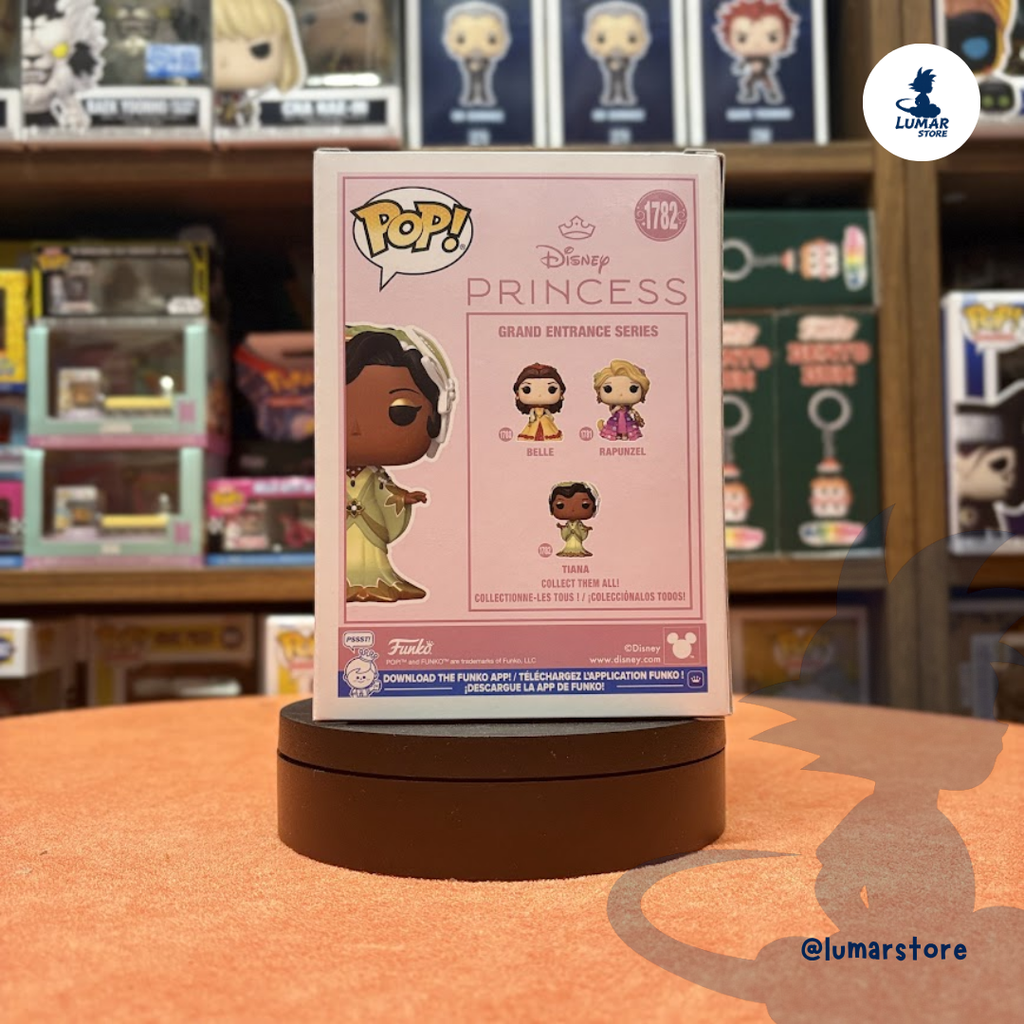 Funko POP! Disney Princess #1782 – Tiana (Tiana y el Sapo) 9cm