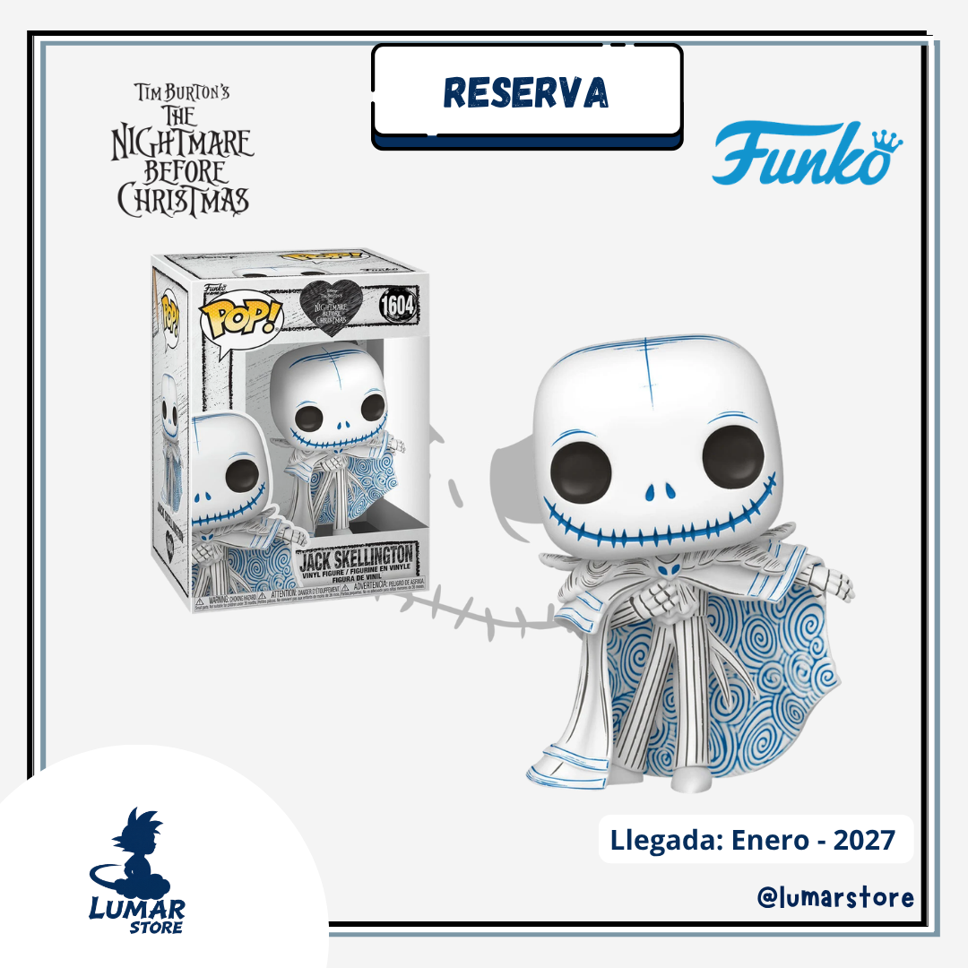 Funko POP! Disney: The Nightmare Before Christmas - Jack Skellington #1604 [PREVENTA]