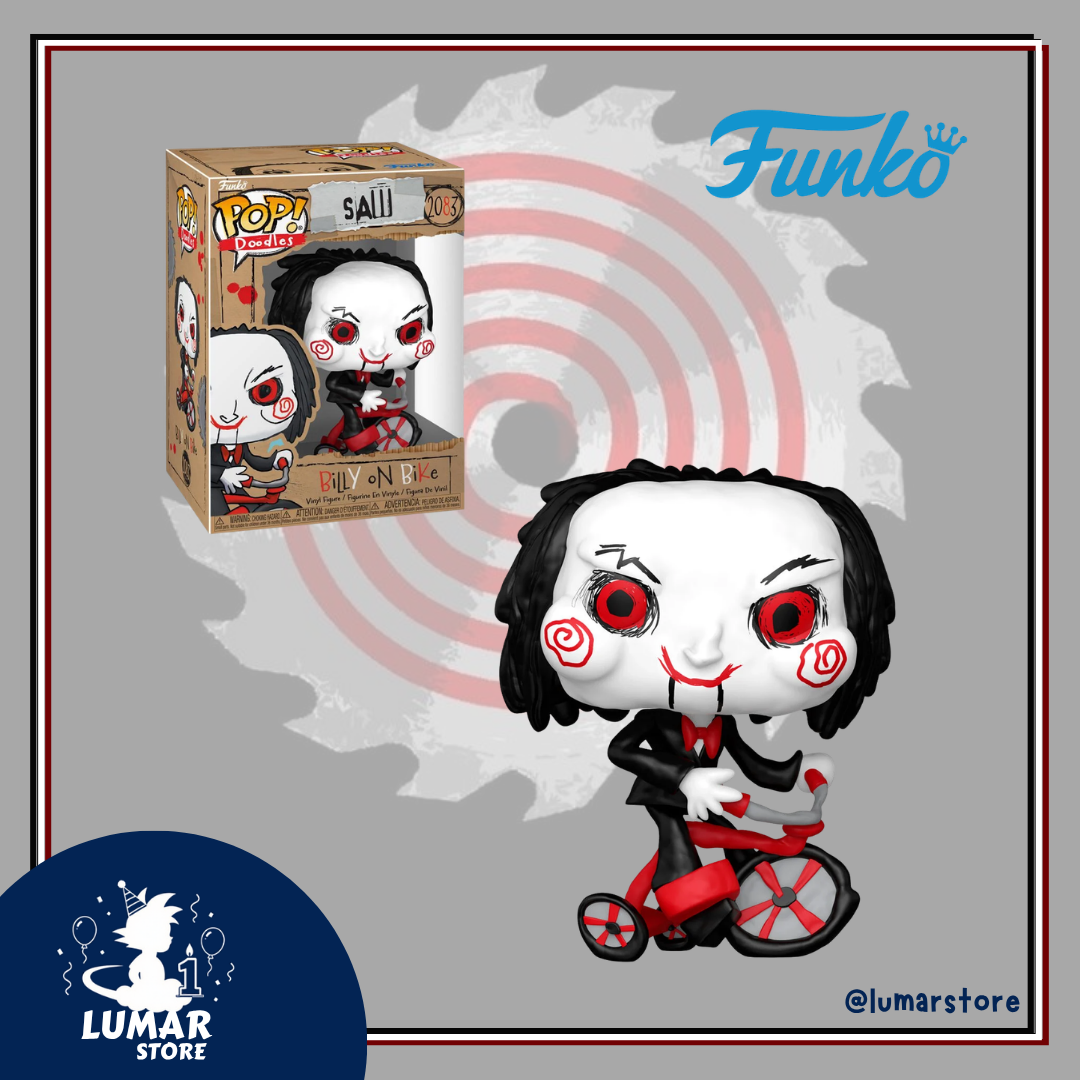 Funko POP! Doodles #2083 Saw – Billy on Bike 9cm